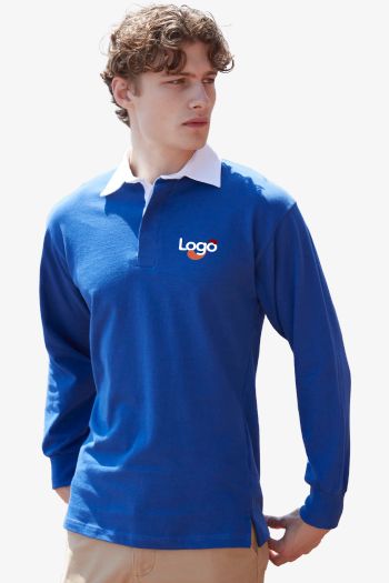 Image produit Men's l/s classic rugby shirt Polo coton lourd fr100