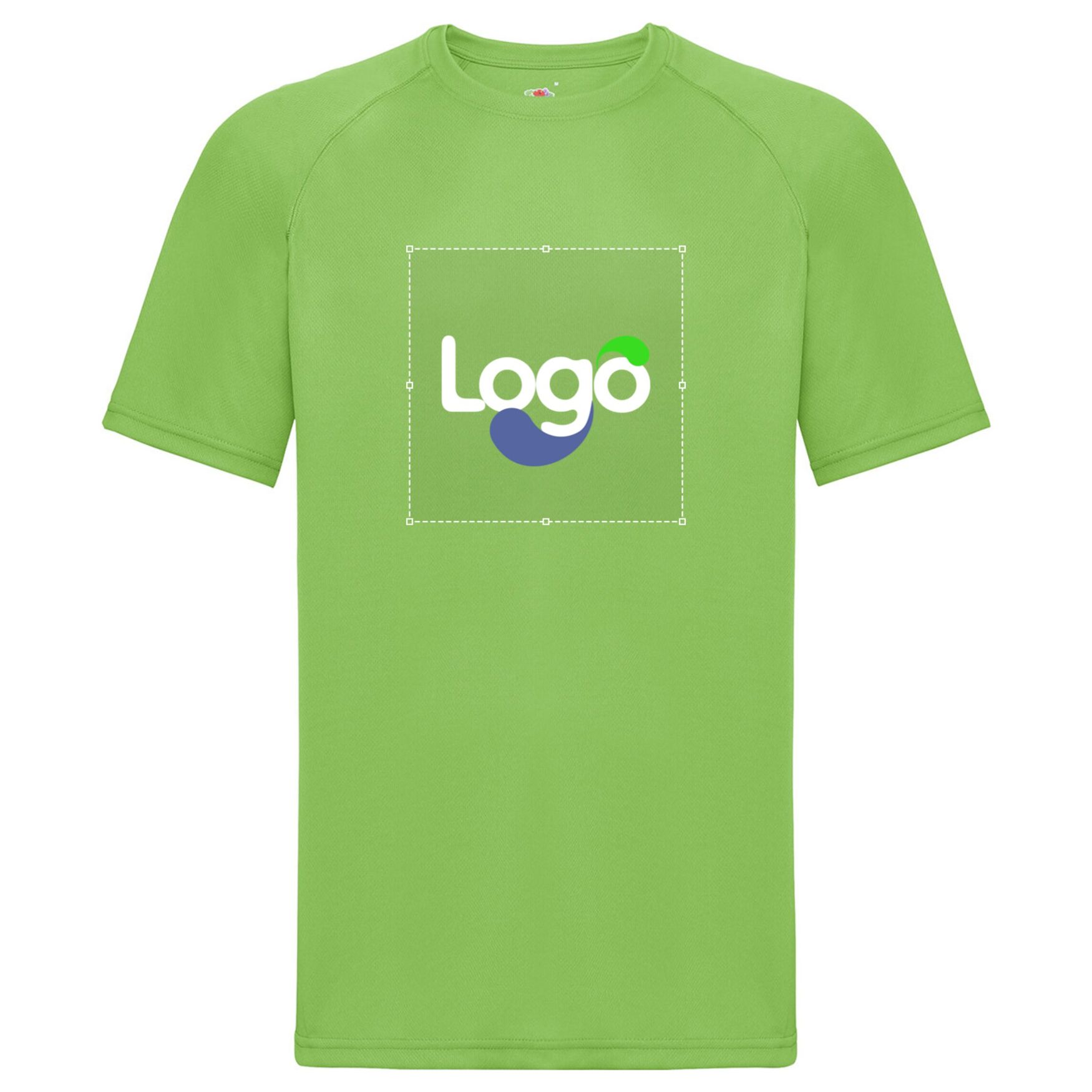 Performance t polyester sport t-shirt 61-390-0 customization - Lime
