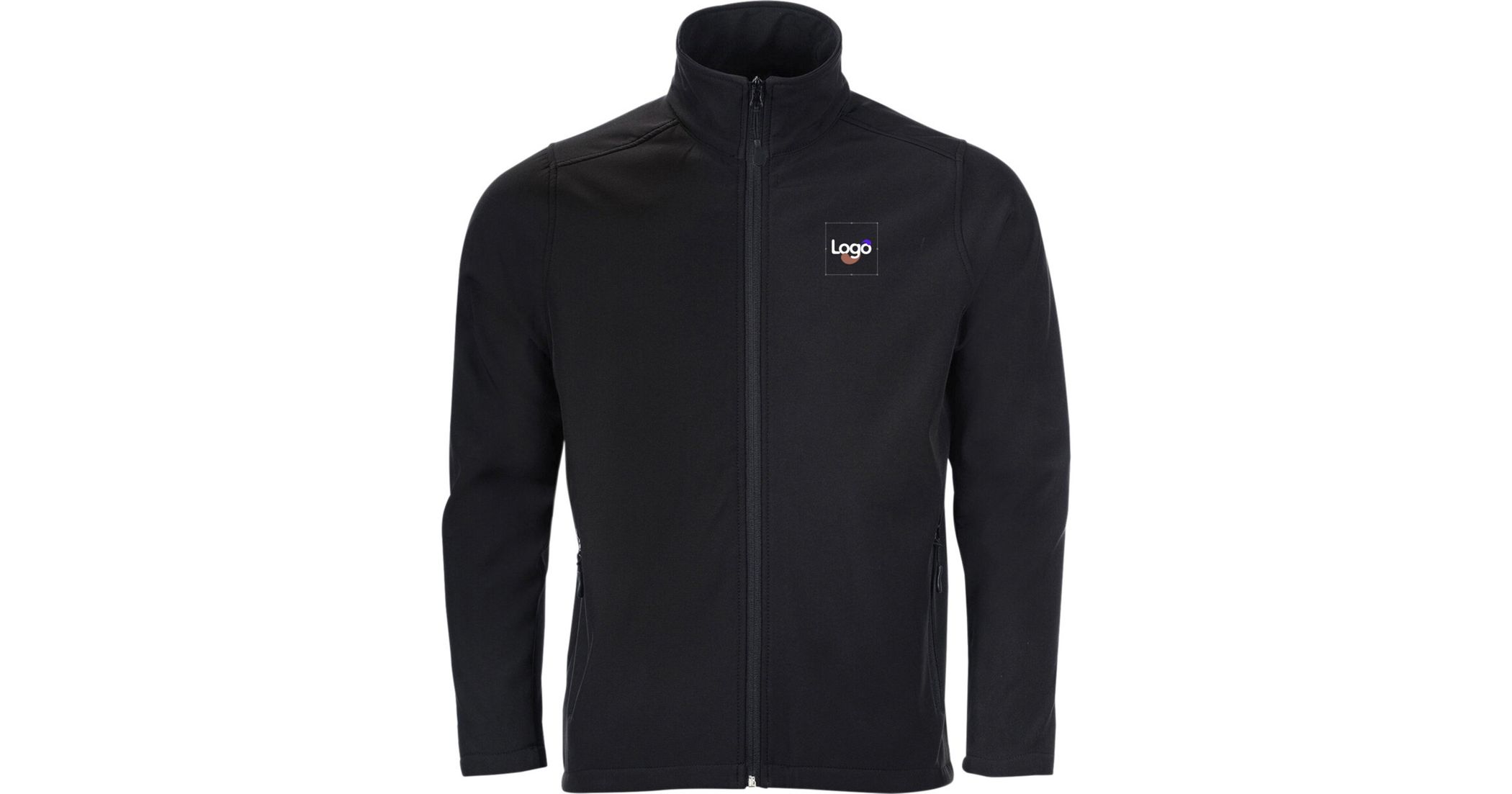 Race men SOFTSHELL SOL'S 01195 personnalisable - Noir