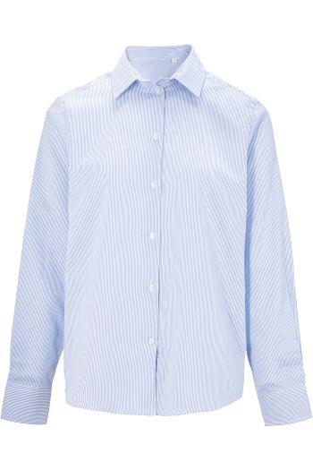 Baptiste men Camicia uomo cotone 04338 - Raye bleu
