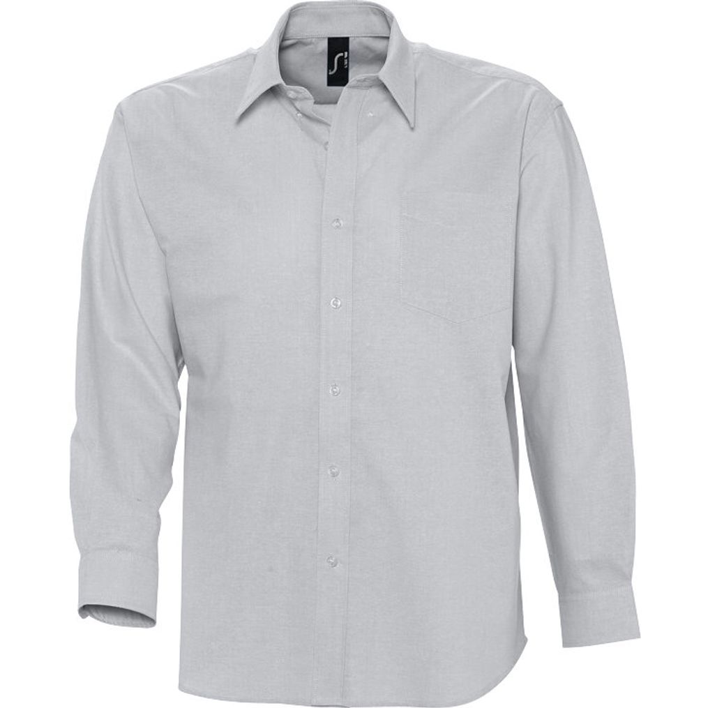 Image produit Boston Men's Long-Sleeved Oxford Shirt 16000