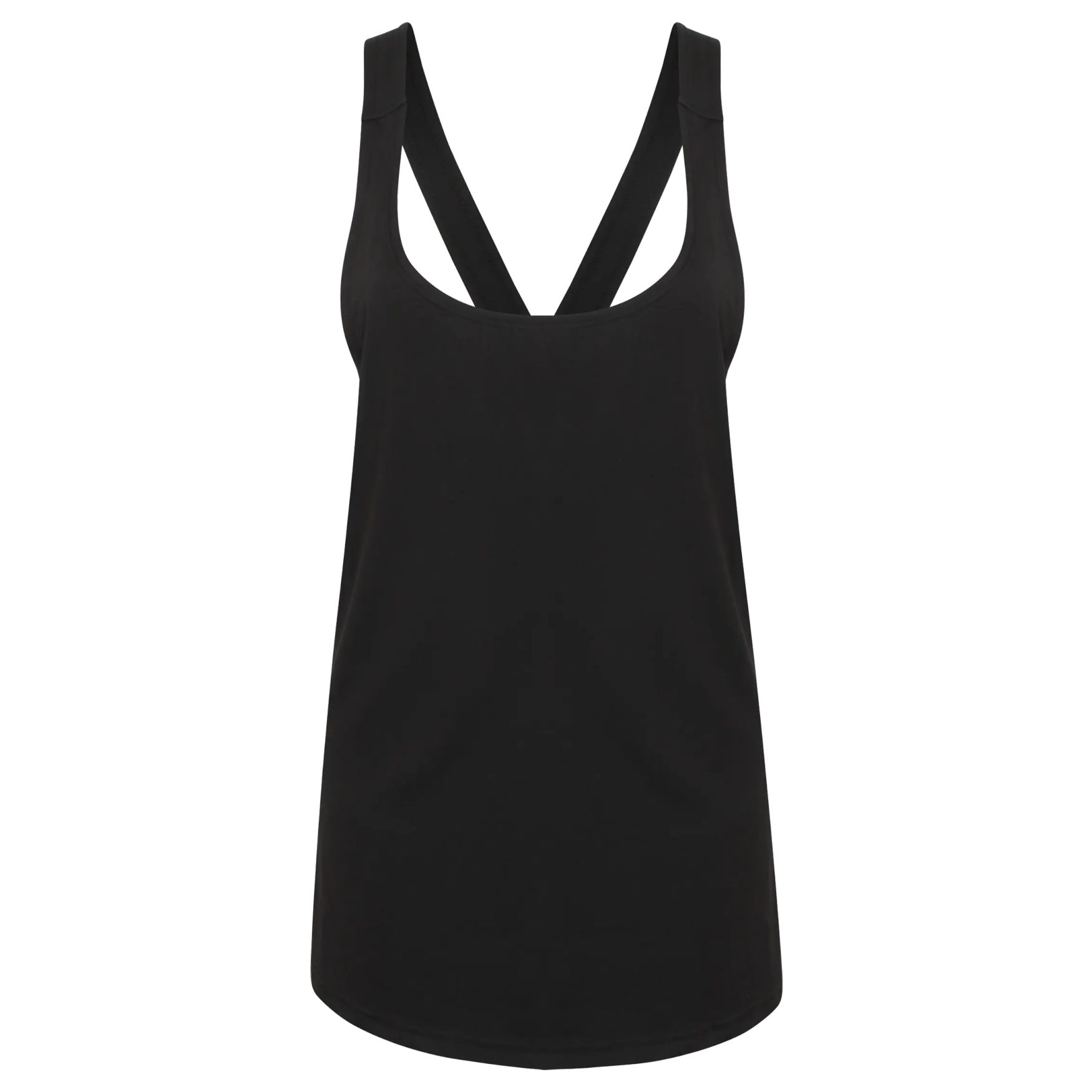Women's fashion workout vest débardeur sk241 personnalisable - Black