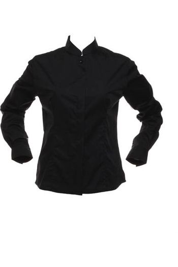 Camisa mandarina Bargear lady ls kk740 - Black
