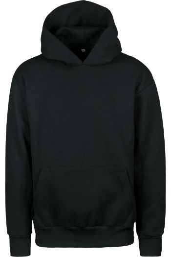 Ooversized hooded sweatshirt it4475t - Black