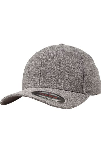 Heather cap Boné de tecido poliéster 6355 - Dark heather grey