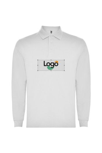 Carpe child Polo mangas compridas po5008 - Blanc