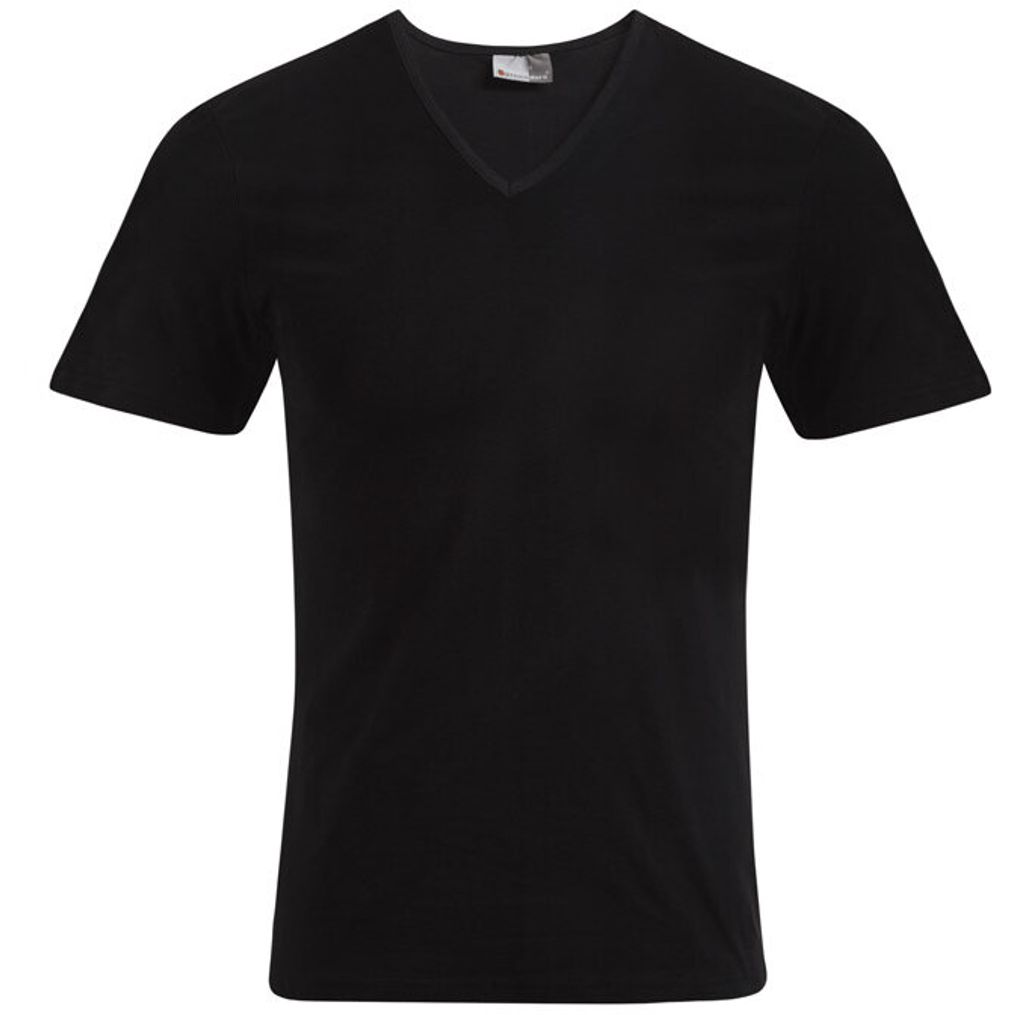 Image produit Men´s slim fit v-neck-t Tee shirt coton élasthanne 3082f