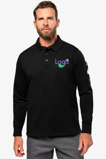Image produit Sweatshirt Polokragen wk4000
