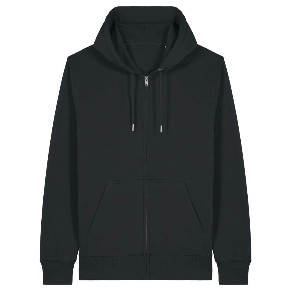 Connector 2.0 Sweat zippé algodão orgânico personalização stsu207 - Black