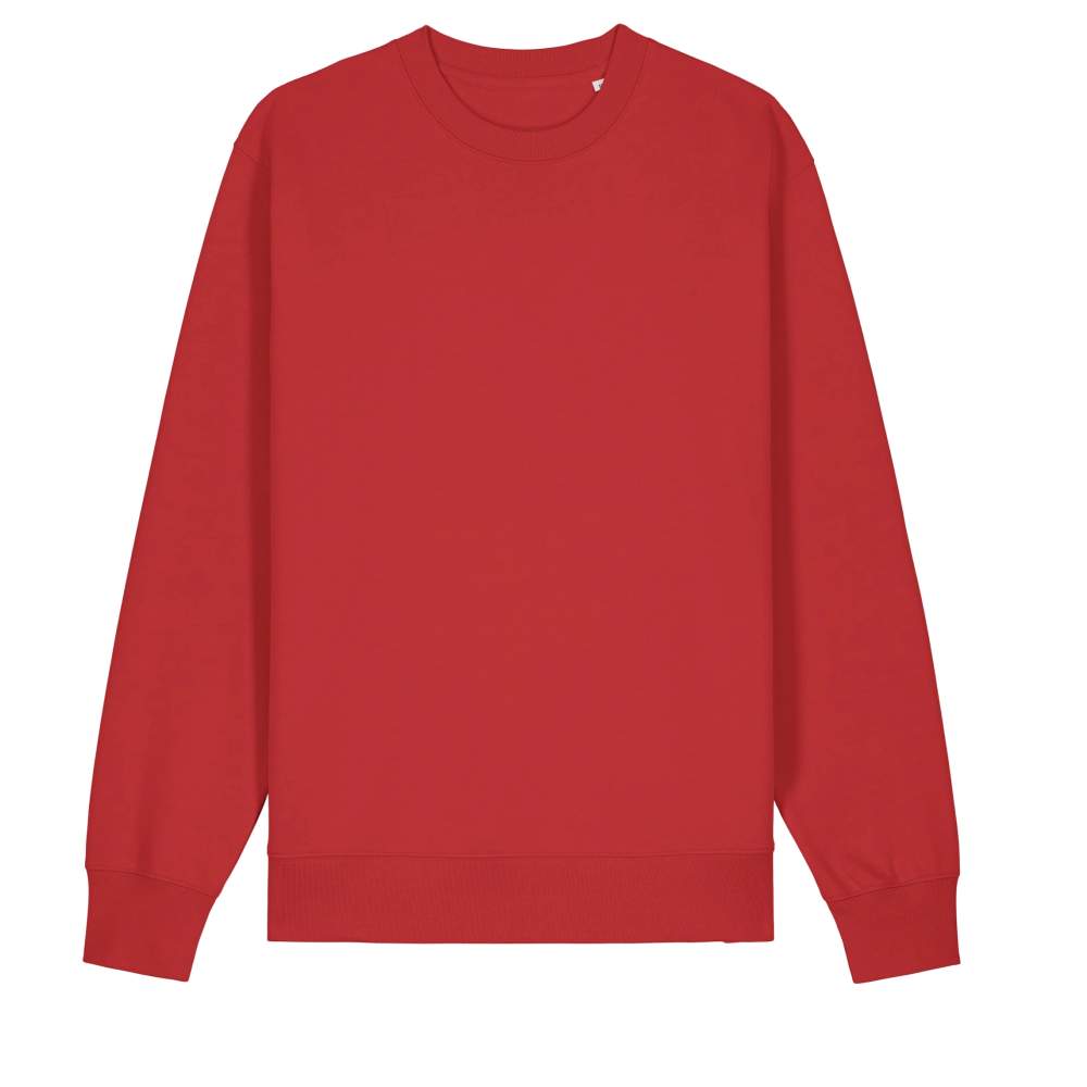 Cambio 2.0 Maglione in cotone biologico personalizzazione stsu178 - Red