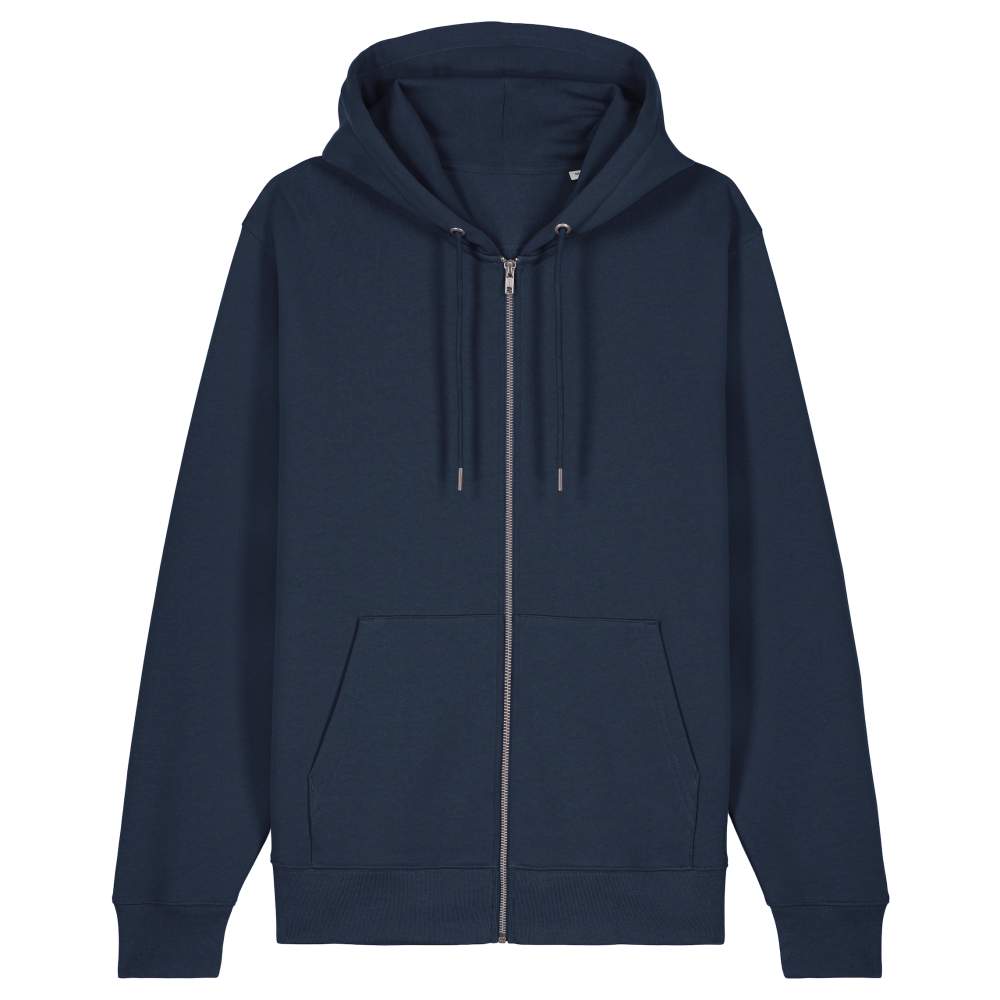 Cultivator 2.0 Veste in cotone zip personalizzazione stsu179 - French navy