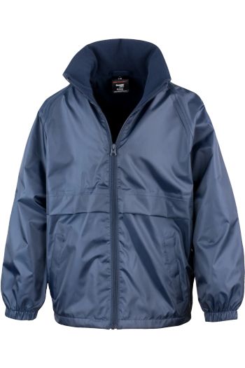 Junior microfleece windproof jacket for children r203j-y - Navy