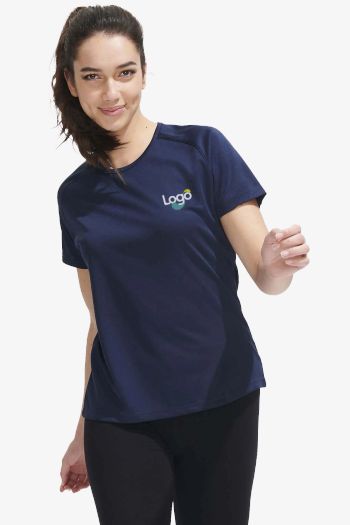 Image produit Sporty women Tee shirt de poliéster transpirable 01159