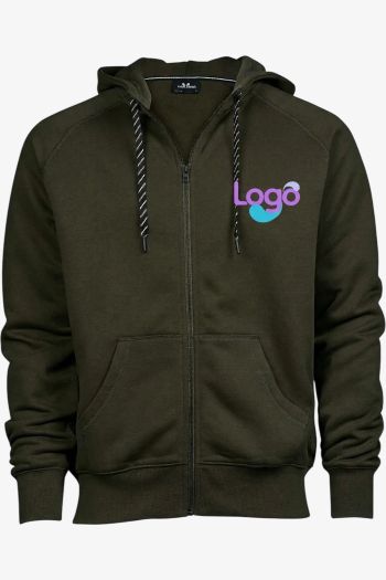 Kapuzen Reißverschluss Sweatshirt 5435