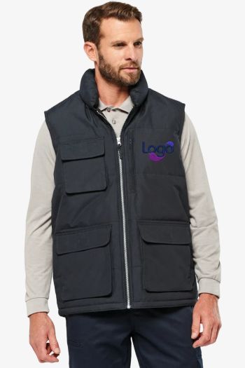 Image produit Quilted polyester waterproof body warmer wk615
