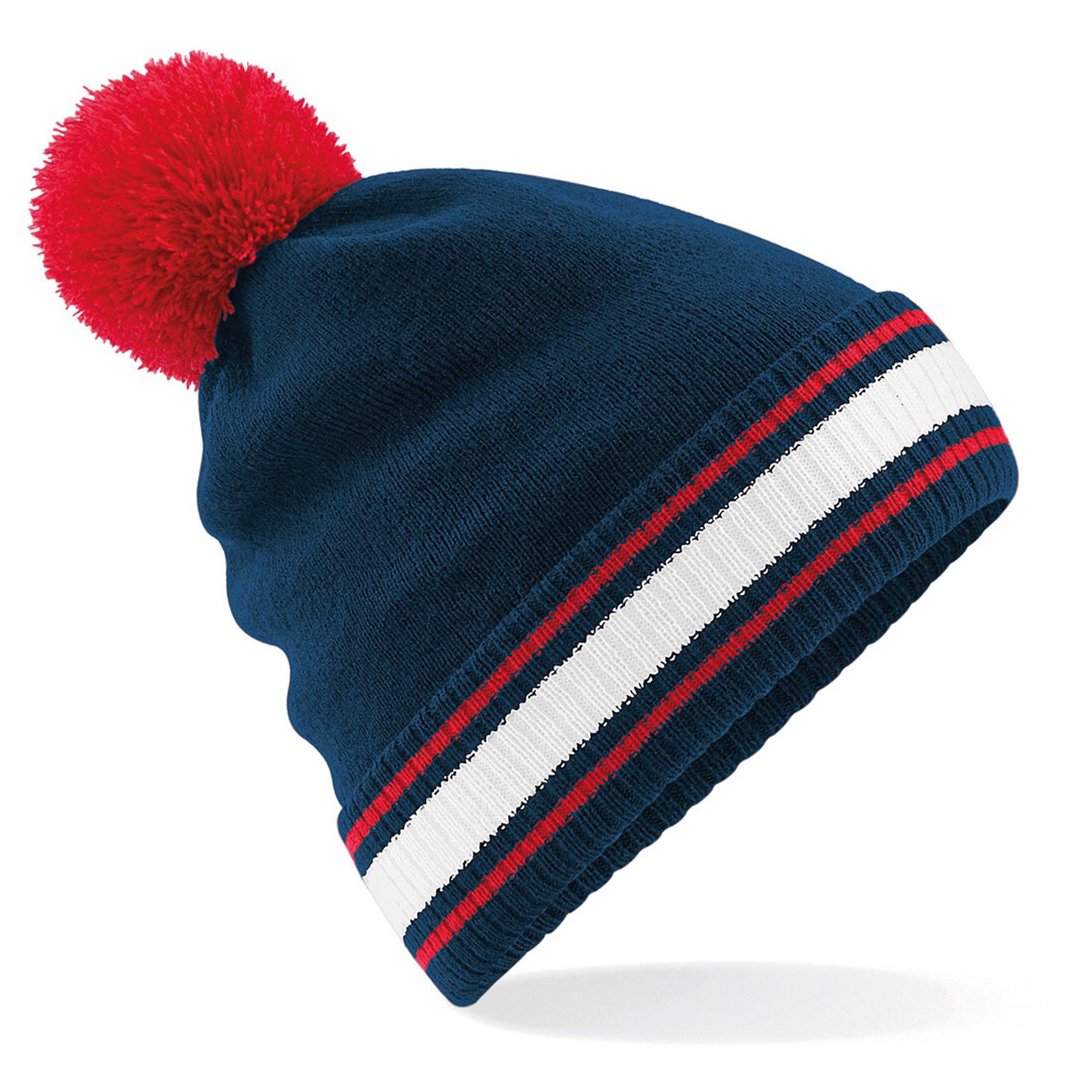 Bonnet stadium b472 - French navy classic red white
