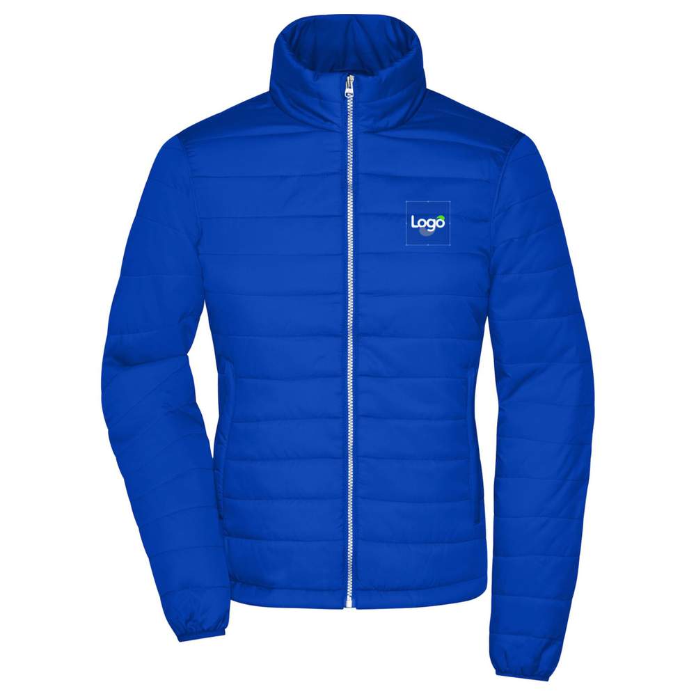 Ladies gepolsterte Jacke Polyamid-Polyester-Jacke jn1119 personalisiert - Royal