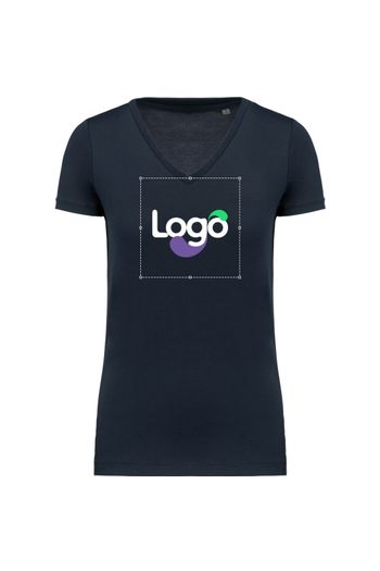T-shirt supima® z kołkiem k3003 - Navy
