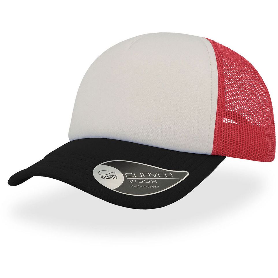 white/red/black