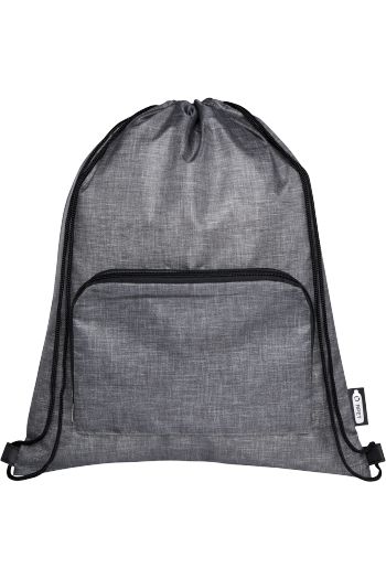 Faltbarer 7l recycelter 120646 - Gris / Noir