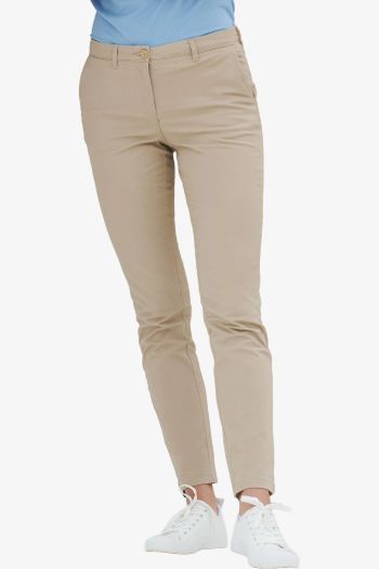 Image produit Ladies stretch chino pantalon slim h651