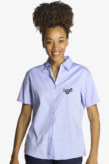 Image produit Camisa Oxford mangas curtas dama shloxfss