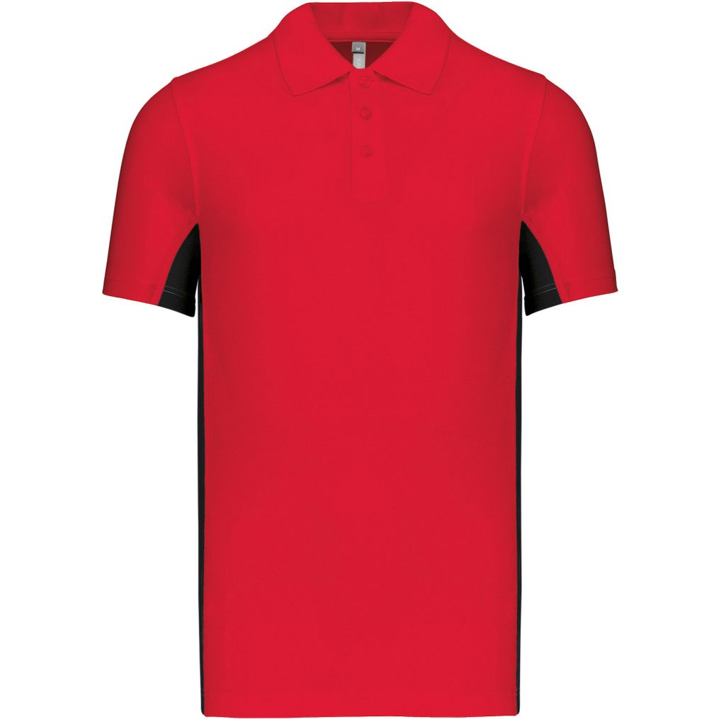 Image produit Zweifarbiges Polo mit Flagge k232