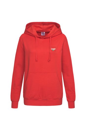 Classic hoodie st4110 - Scarlet red