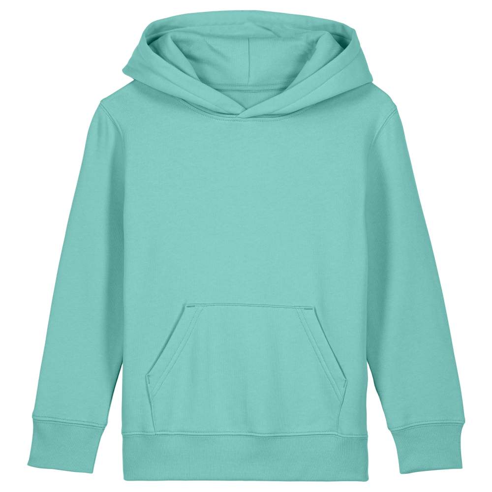 Mini cruiser 2.0 cotton hoodie customized stsk180 - Pool blue