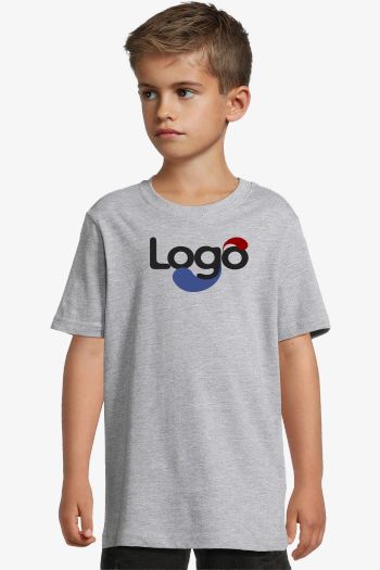 Image produit Kids basic tee Tee shirt zacht katoen by116