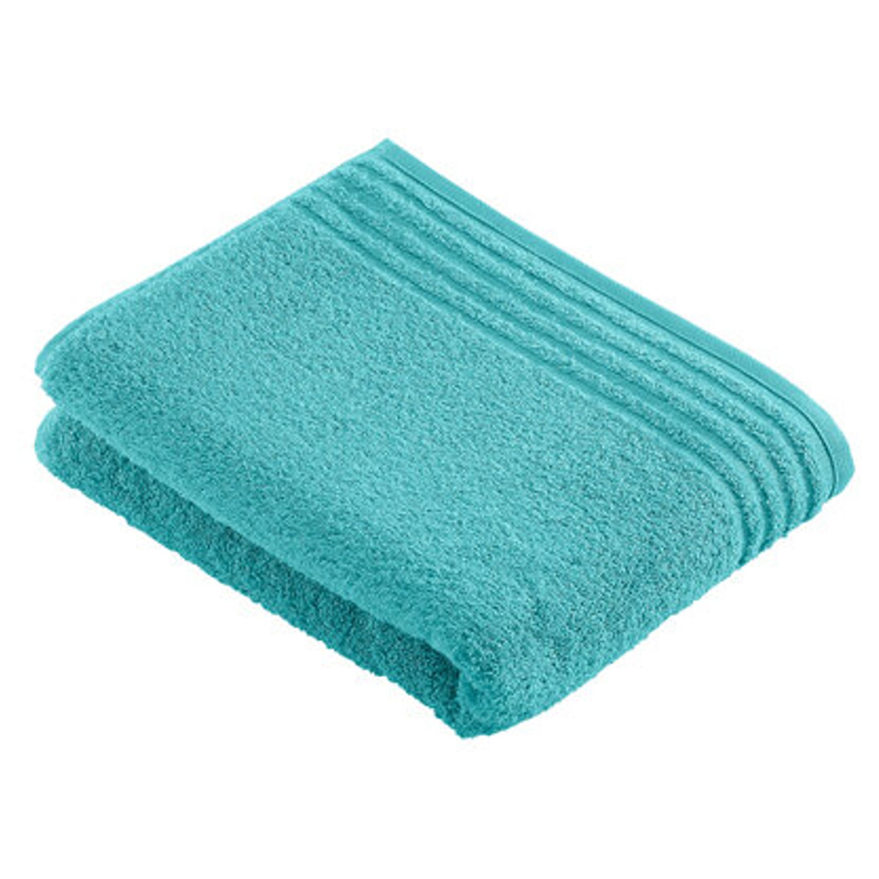 Ultra zachte handdoek Vienna Supersoft 116053 personaliseerbaar - Light azure