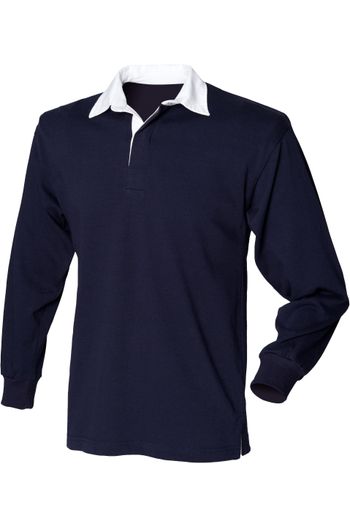 Polo de rugby niño Polo de algodón fr109 - Navy