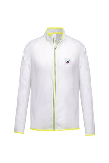 Blouson sport ultra léger pa232 - Transparent white