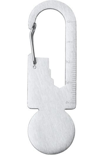 BLANEY Porta-chaves com ficha st-ko1729 - Argent