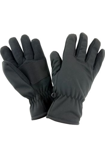 Softshell thermal glove luva r364x - Black