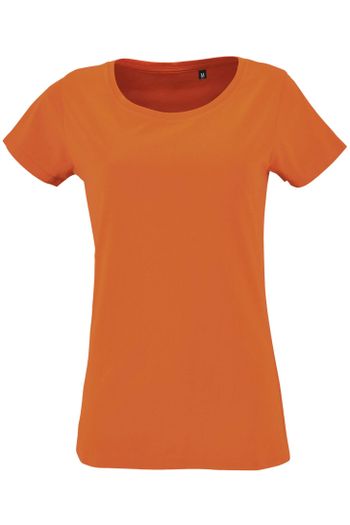 Milo women Tee shirt biologisch katoen 02077 - Orange