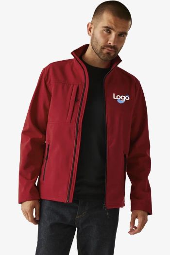 Image produit Octagon ii bedruckbare 3-Schicht-Membran Softshell tra688