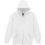 Image produit Voksen fuld zip hooded sweatshirt 18600