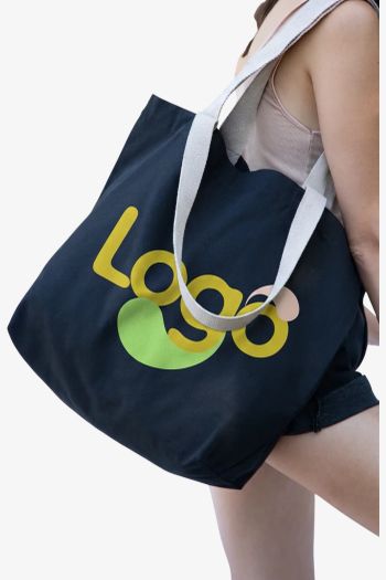 Image produit Stor indkøbsposse af bomuld og polyester ki5204