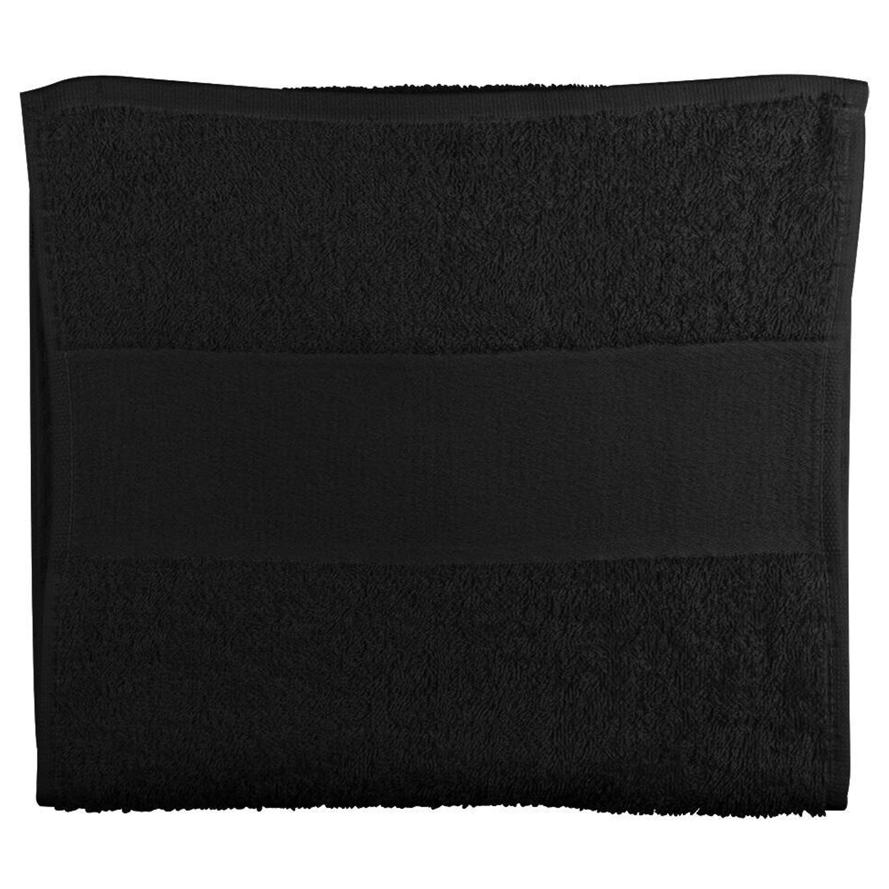 Bath towel Serviette de bain coton pk852 - Black