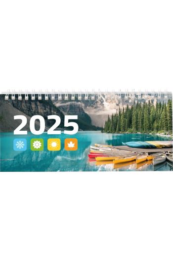 Flint skrivebordsagenda cn8066 - Blanc