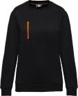 black/orange