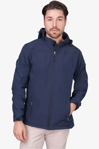 Softshell jas met capuchon 1101