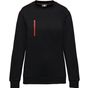 Image produit Day to day zip pocket contrasting wk403 hoodie