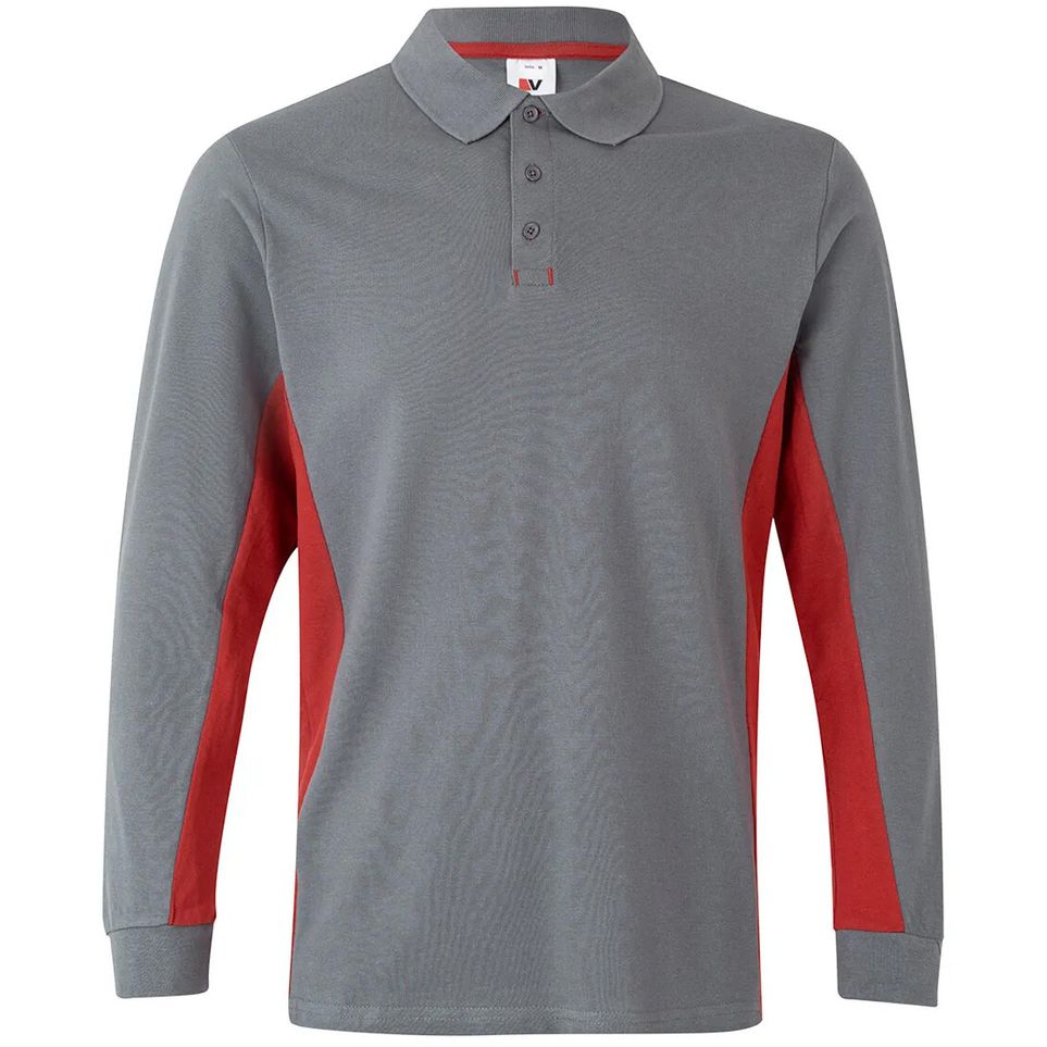 grey/red