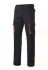 black/orange