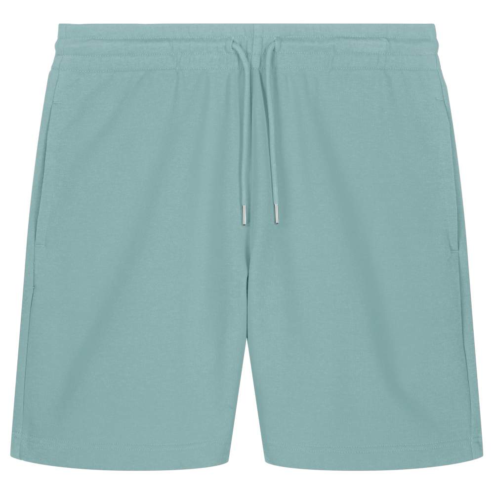 Short Trainer 2.0 algodón orgánico personalización stbu186 - Teal monstera