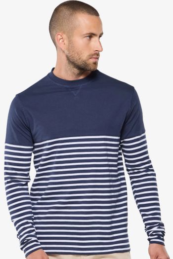 Image produit Langärmeliges Matrosen-Shirt aus Bio-Baumwolle pk201