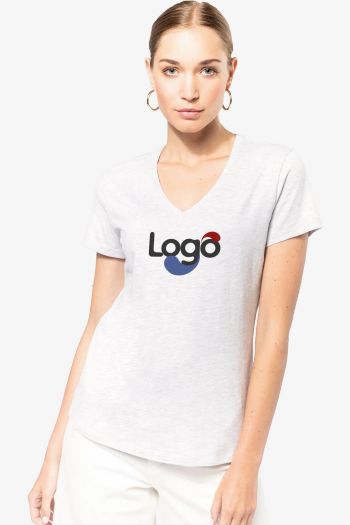 Image produit Camisa social cano v mangas curtas mulher k381