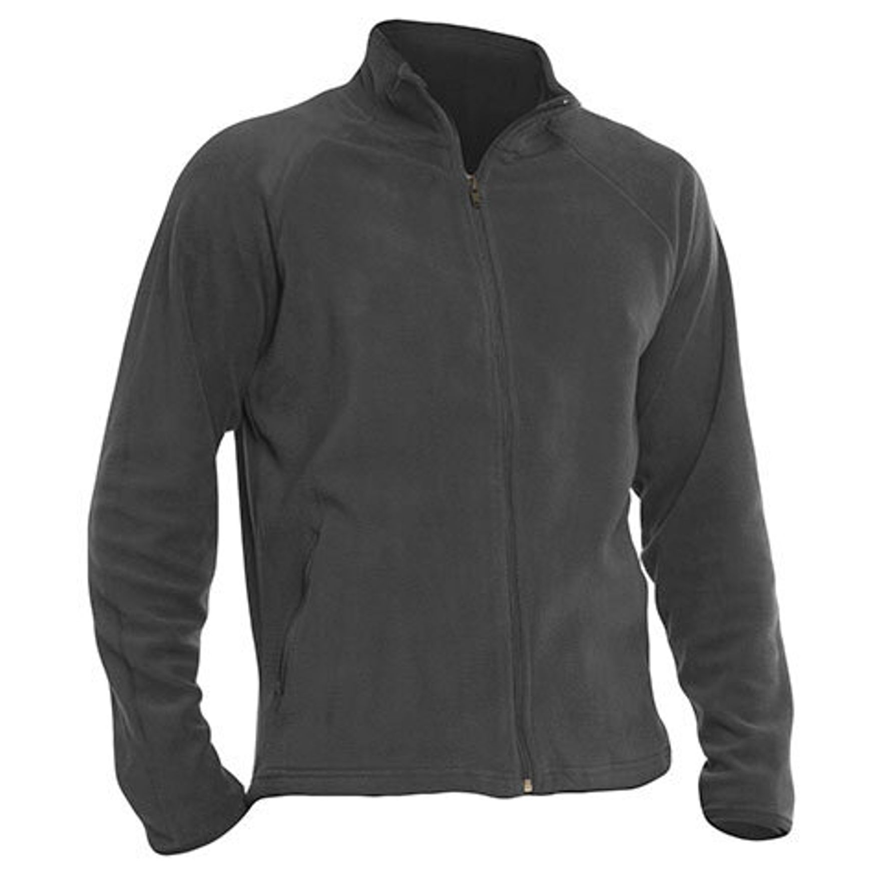 Fleecejacke Polarfleece mit Raglanärmeln polaris - Dark grey